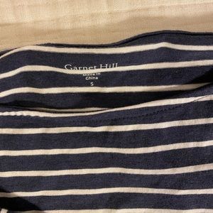 Garnet Hill Brand New Striped Top
